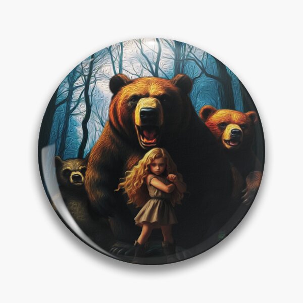 Item preview, Goldilocks and the Three Bears - Soul Tattoo  designed and sold by Born-to-Storm.
