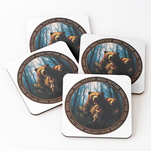 Item preview, Goldilocks and the Three Bears - Soul Tattoo  designed and sold by Born-to-Storm.