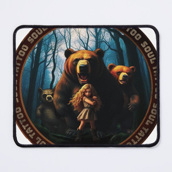 Item preview, Goldilocks and the Three Bears - Soul Tattoo designed and sold by Born-to-Storm.
