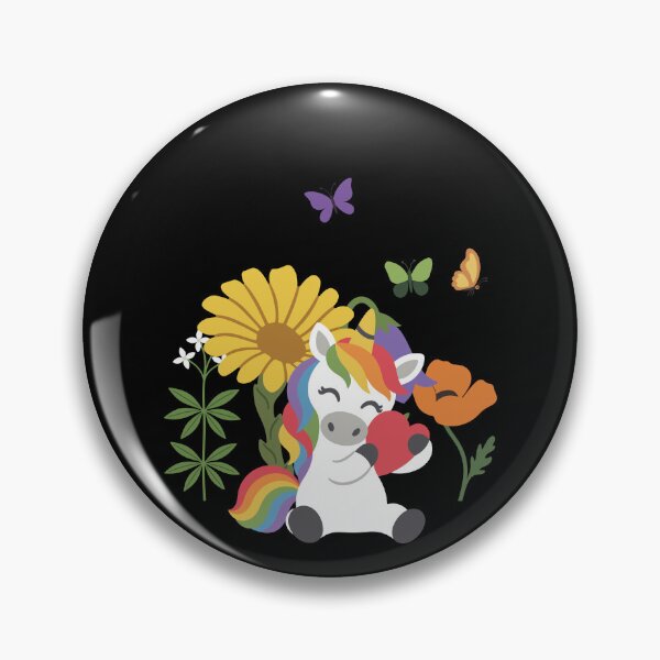 Item preview, Illustration · Heart Unicorn · Nature · Poppy designed and sold by Sir-Freaky.