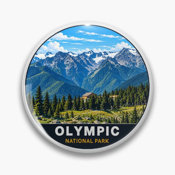 Item preview, Olympic National Park Sticker, Washington designed and sold by Gideon Emmerich.