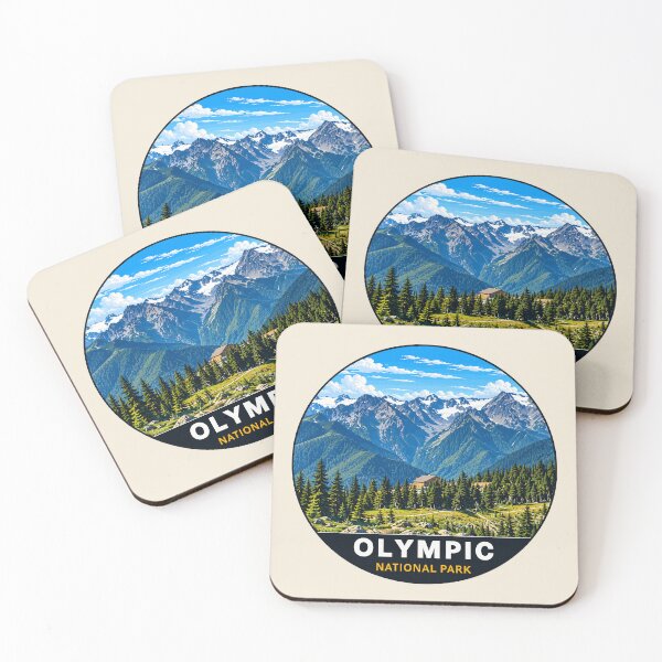 Item preview, Olympic National Park Sticker, Washington designed and sold by Gideon Emmerich.