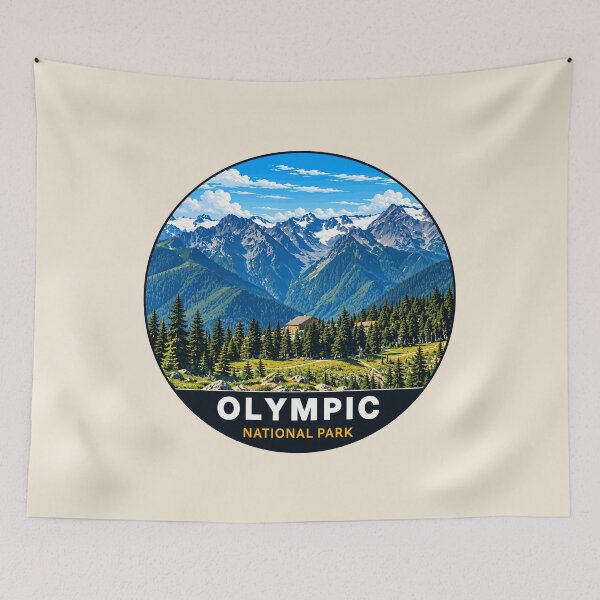 Item preview, Olympic National Park Sticker, Washington designed and sold by Gideon Emmerich.