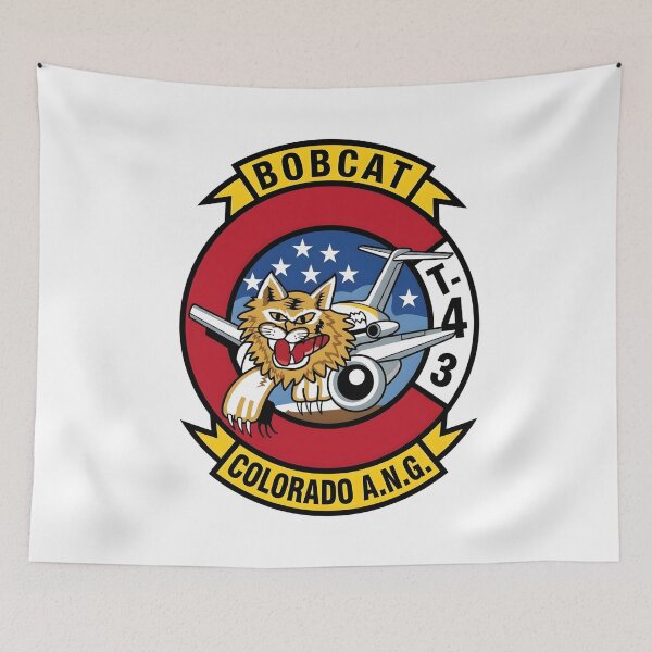 Item preview, Colorado Air National Guard Bobcat T-43 Patch    designed and sold by CharlieDesings.