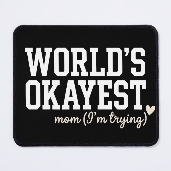 Item preview, Funny Mom Humor Typography – Relatable Motherhood Design designed and sold by Everyday Vibe Studio.