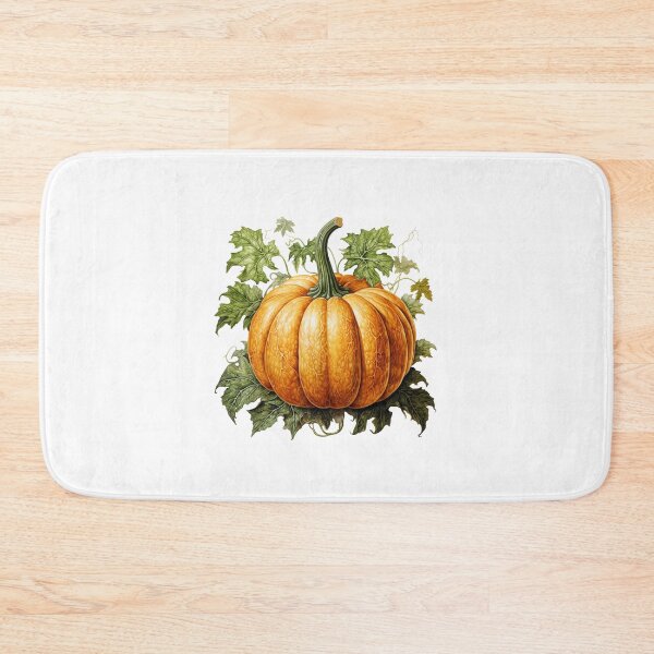 Item preview, Pumpkin in watercolor style  designed and sold by MiraCleAI.