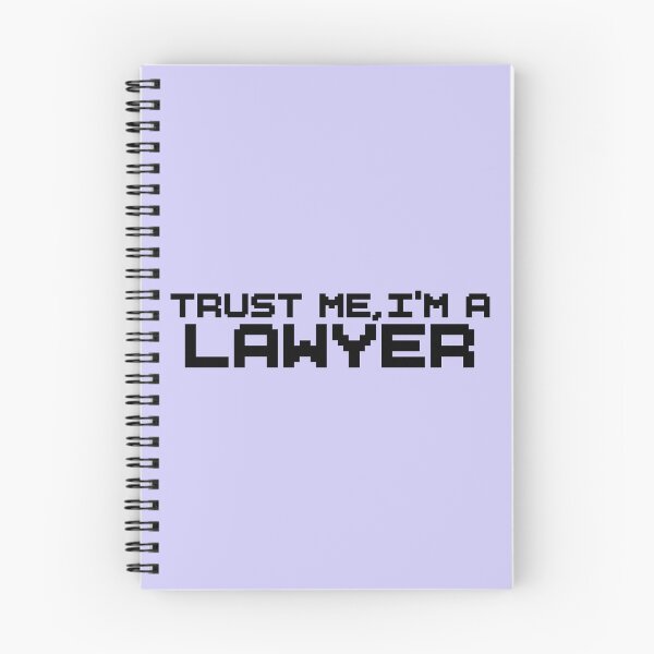 Item preview, Trust Me I’m a Lawyer – Bold Typography Sticker designed and sold by tviyluv.