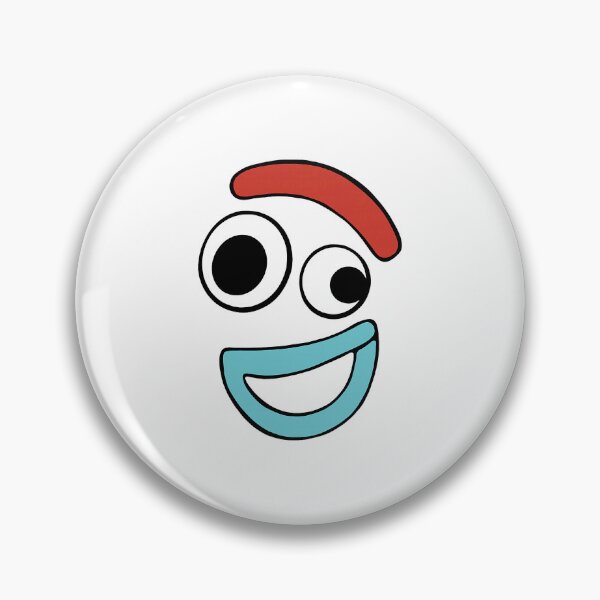 Item preview, Forky Happy Face Toy Story Fan Character designed and sold by ostenlee.