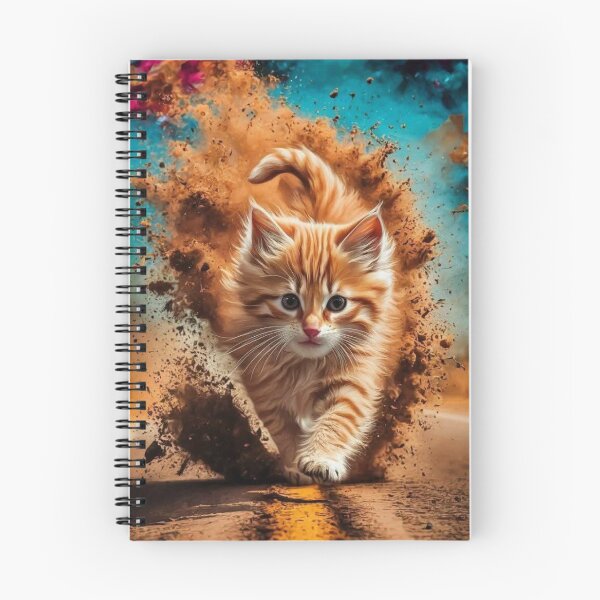 Item preview, Action Hero Ginger Kitten Blast designed and sold by Noah-Gallery.