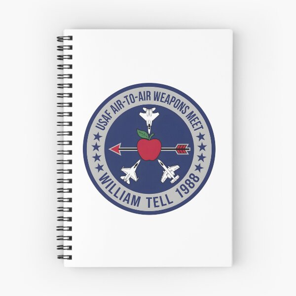 Item preview, USAF Air-to-Air Weapons Meet William Tell 1988 Patch    designed and sold by CharlieDesings.