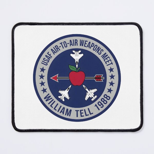 Item preview, USAF Air-to-Air Weapons Meet William Tell 1988 Patch designed and sold by CharlieDesings.