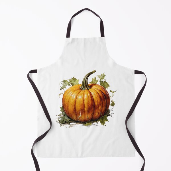Item preview, Pumpkin in watercolor style  designed and sold by MiraCleAI.