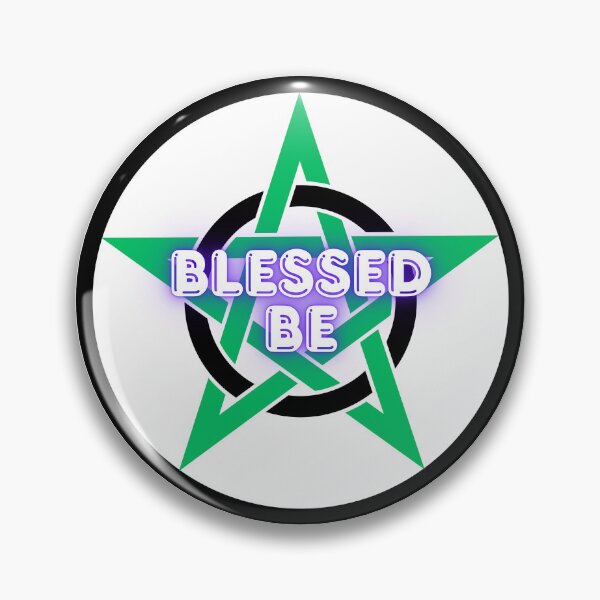 Item preview, Blessed Be Pentacle Magick Pagan Witch Sacred Symbol designed and sold by Witch Joseph.