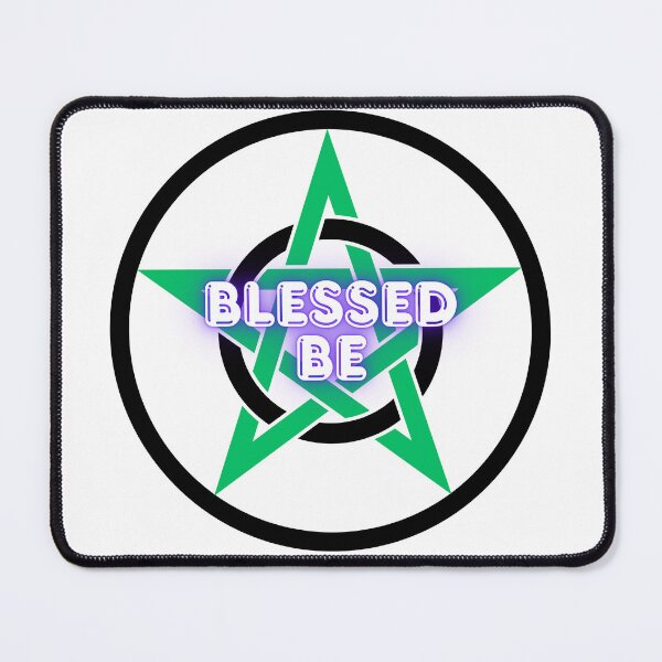 Item preview, Blessed Be Pentacle Magick Pagan Witch Sacred Symbol designed and sold by Witch Joseph.