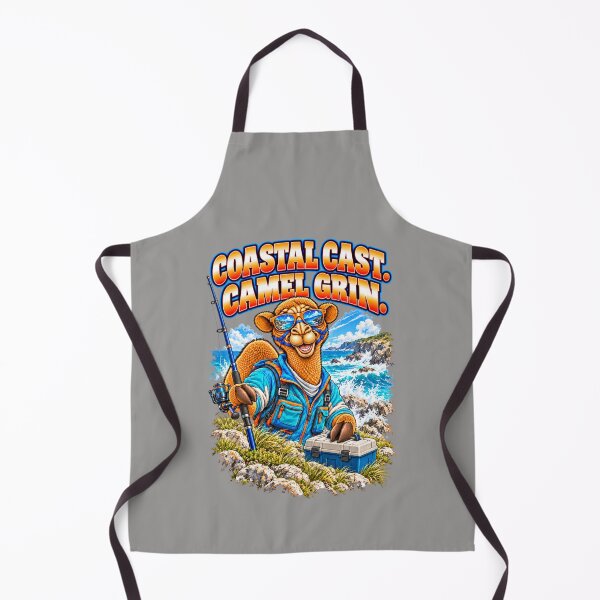 Item preview, Coastal Cast. Camel Grin – Funny Outdoor Exploring T-Shirt – Funny Camel T-Shirt Animal Graphic Camel T-Shirt designed and sold by Camel & Quirk.
