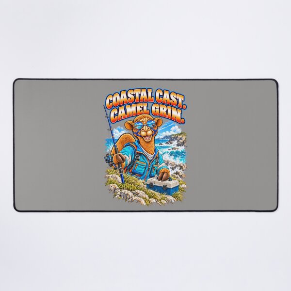 Item preview, Coastal Cast. Camel Grin – Funny Outdoor Exploring T-Shirt – Funny Camel T-Shirt Animal Graphic Camel T-Shirt designed and sold by Camel & Quirk.