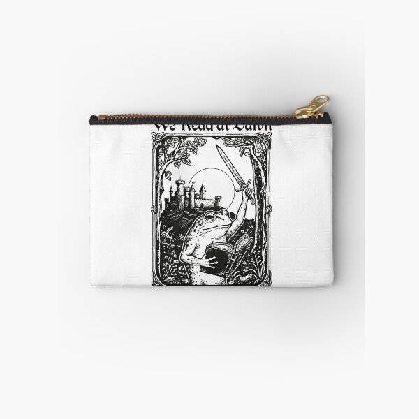 Item preview, We Read at Dawn Medieval Reading Frog designed and sold by SamWoodrt.