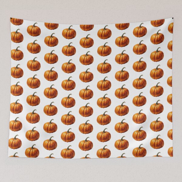 Item preview, Pumpkin in watercolor style  designed and sold by MiraCleAI.