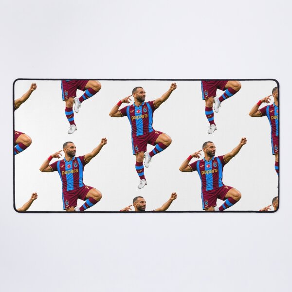 Item preview, Mohamed Salah in Trabzonspor Jersey | Photorealistic Studio Portrait PNG designed and sold by FlatInkStudio.