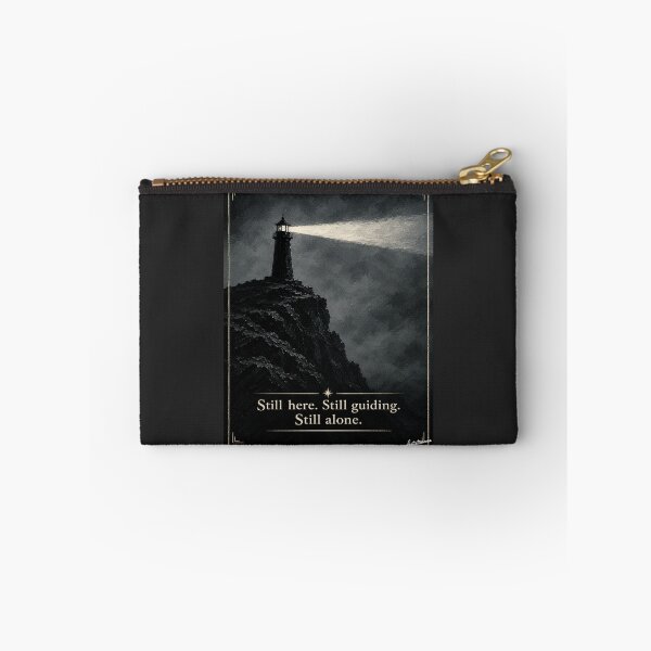 Item preview,  Lone Lighthouse Minimalist Art, Light Cutting Through Fog designed and sold by Artisticanvas.