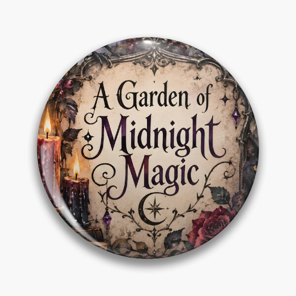 Item preview, A Garden of Midnight Magic – Gothic Raven, Black Cat & Moonlight Halloween Art designed and sold by blankTeeShirt.