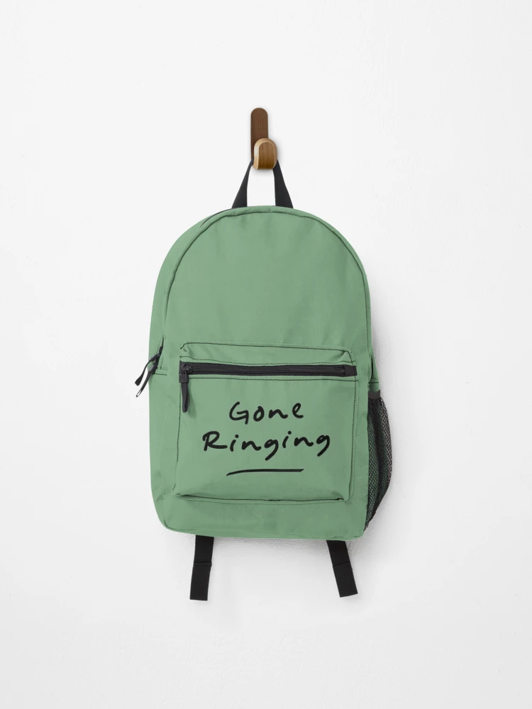 Thumbnail 1 of 3, Backpack, Bell Ringing - GONE RINGING designed and sold by SuzySuperlative.