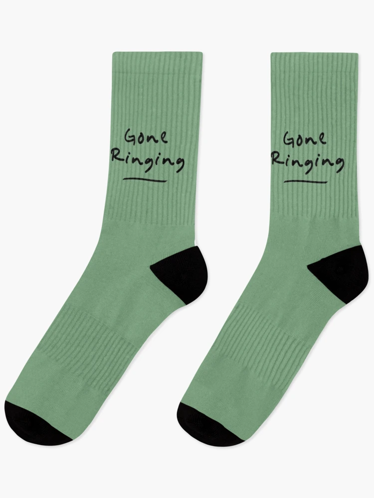Thumbnail 1 of 5, Socks, Bell Ringing - GONE RINGING designed and sold by SuzySuperlative.