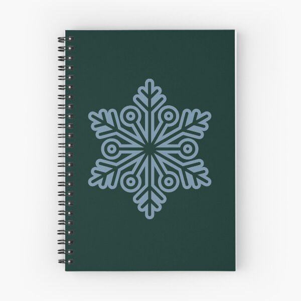 Item preview, Winter Snowflake Dark Green Seamless Pattern Art designed and sold by ​Jyoti Digital Artist.