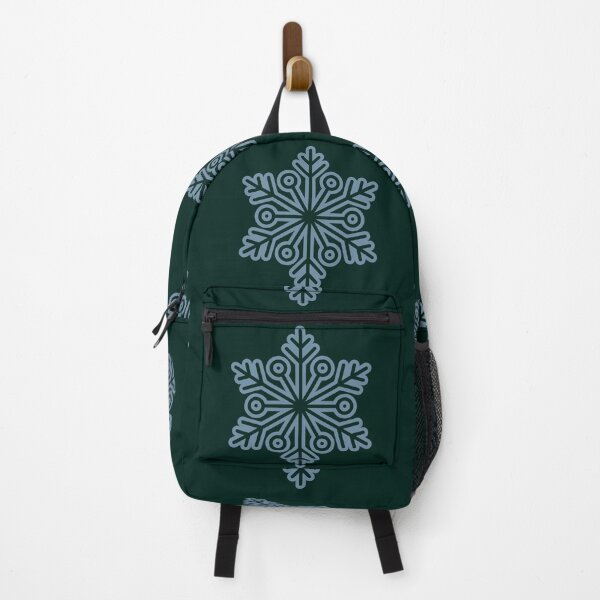 Item preview, Winter Snowflake Dark Green Seamless Pattern Art designed and sold by ​Jyoti Digital Artist.