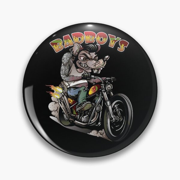 Item preview, Edgy Cartoon Rat Biker Custom Chopper Motorcycle Art designed and sold by HarroBlank.