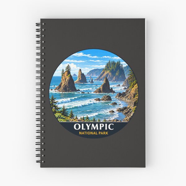 Item preview, Olympic National Park Sticker, Washington designed and sold by Gideon Emmerich.