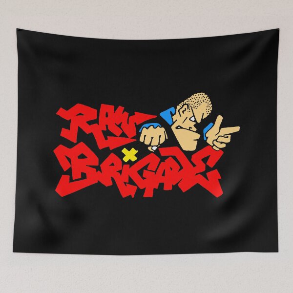 Item preview, Red Grafity Typography Hardcore Punk designed and sold by nerdyygraphic.