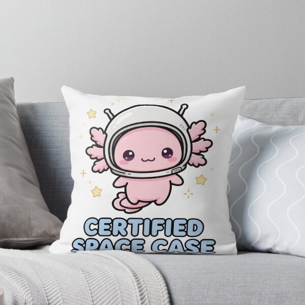 Item preview, Cute Chibi Axolotl Astronaut Certified Space Case Sticker designed and sold by xiaoxiaochibi.
