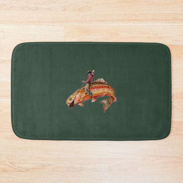 Item preview, Golden Trout Cowboy Oversized T-Shirt designed and sold by TheBunhomie.