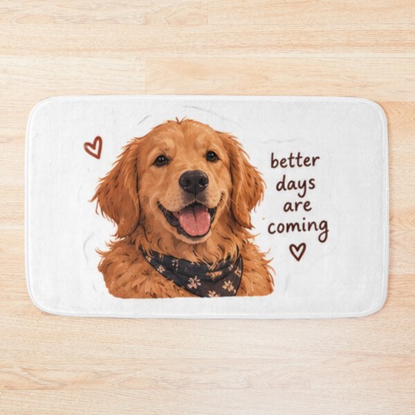 Item preview, Golden retriever  better days are coming  designed and sold by anacdg.