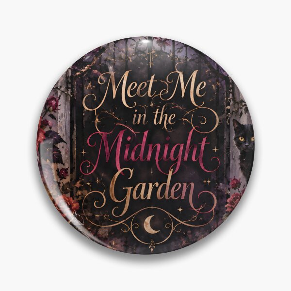 Item preview, Meet Me in the Midnight Garden – Gothic Halloween Raven, Black Cat & Roses designed and sold by blankTeeShirt.