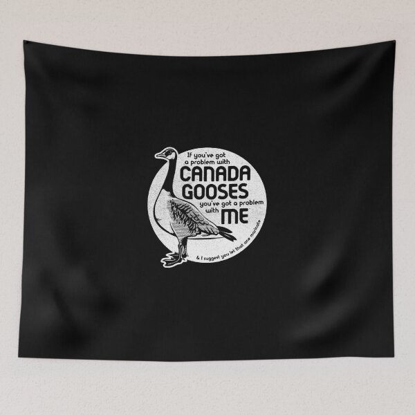 Item preview, Funny Cartoon Wild Goose Halftone Textured Slogan Art designed and sold by HarroBlank.
