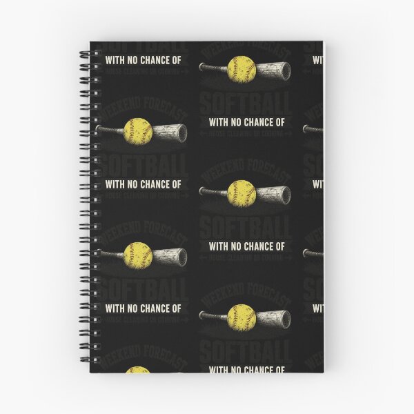 Item preview, Weekend Forecast Softball Funny Player Mom Coach Vintage Sports Lover Art designed and sold by RamonaTeal.