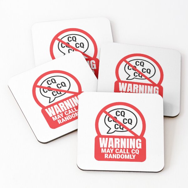 Item preview, Funny Ham Radio Warning May Call CQ Randomly designed and sold by AnnSign.