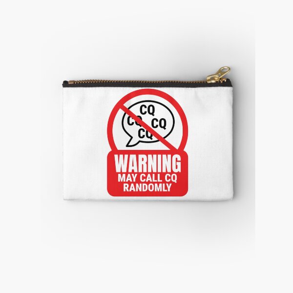 Item preview, Funny Ham Radio Warning May Call CQ Randomly designed and sold by AnnSign.