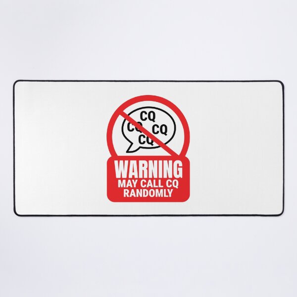 Item preview, Funny Ham Radio Warning May Call CQ Randomly designed and sold by AnnSign.