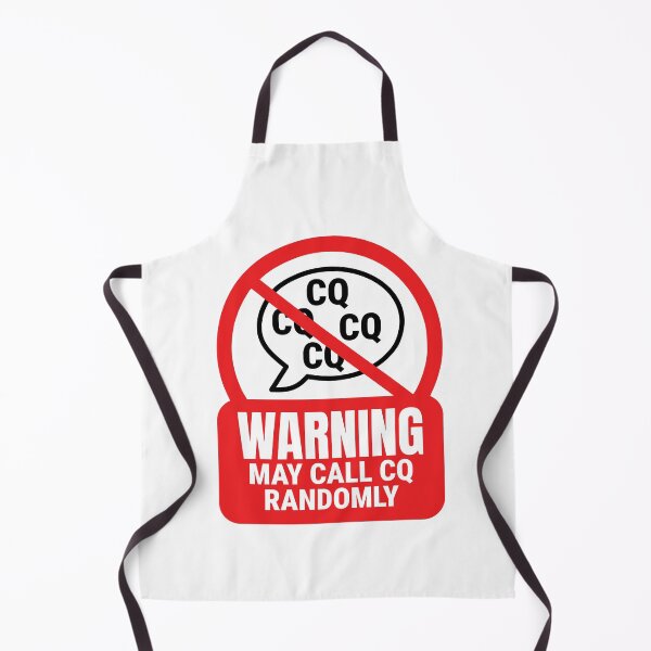 Item preview, Funny Ham Radio Warning May Call CQ Randomly designed and sold by AnnSign.