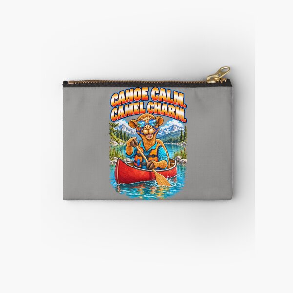 Item preview, Canoe Calm. Camel Charm  – Funny Outdoor Exploring T-Shirt – Funny Camel T-Shirt Animal Graphic Camel T-Shirt designed and sold by Camel & Quirk.