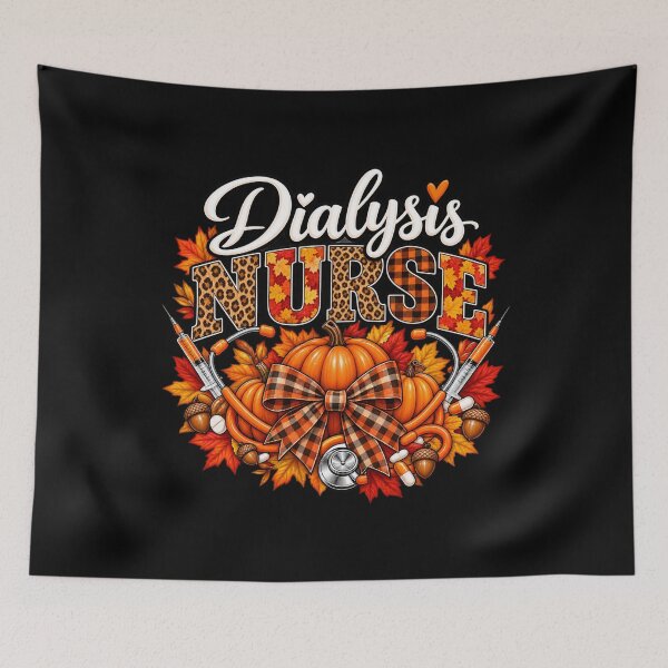 Item preview, Dialysis Nurse Fall Autumn Thanksgiving Pumpkin Stethoscope designed and sold by Whirx.