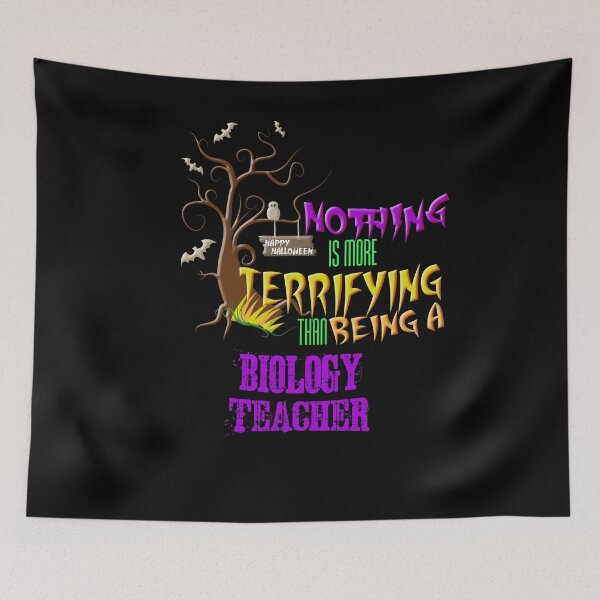 Item preview, Funny Biology Teacher Halloween Design Scary Students designed and sold by cgocgy.