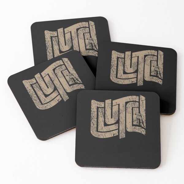 Item preview, Distressed Block Typography Abstract Sand Text Badge designed and sold by HarroBlank.