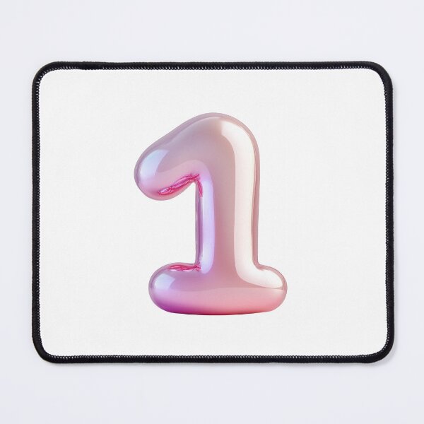 Item preview, Shimmering pastel number one designed and sold by MiraCleAI.