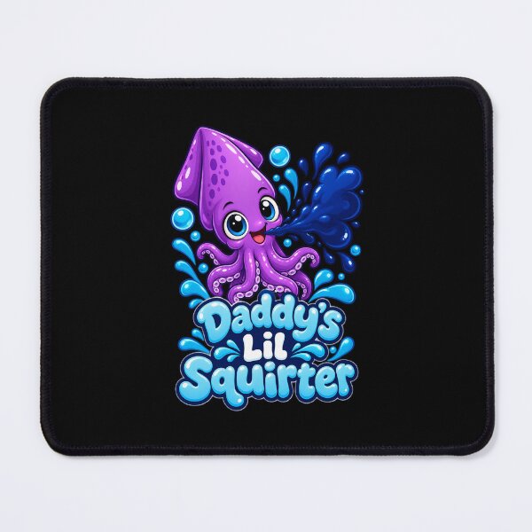 Item preview, Daddys Lil Squirter Funny Squid Gag Gift Cute Sea Life designed and sold by Whirx.