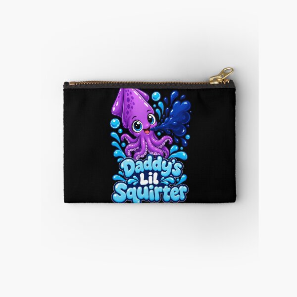 Item preview, Daddys Lil Squirter Funny Squid Gag Gift Cute Sea Life designed and sold by Whirx.