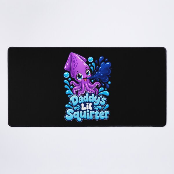 Item preview, Daddys Lil Squirter Funny Squid Gag Gift Cute Sea Life designed and sold by Whirx.